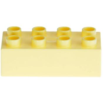 LEGO Duplo - Brick 2 x 4 3011 Bright Light Yellow