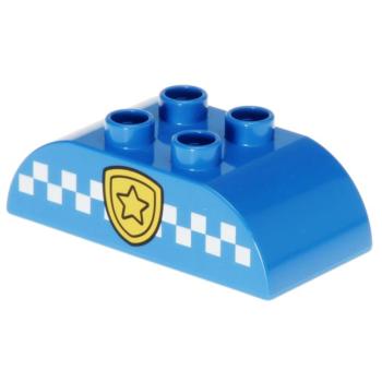 LEGO Duplo - Brick 2 x 4 Curved Top 98223pb020
