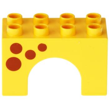 LEGO Duplo - Brick 2 x 4 x 2 Arch 11198pb04
