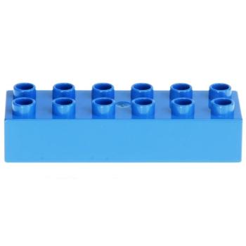LEGO Duplo - Brick 2 x 6 2300 Blue