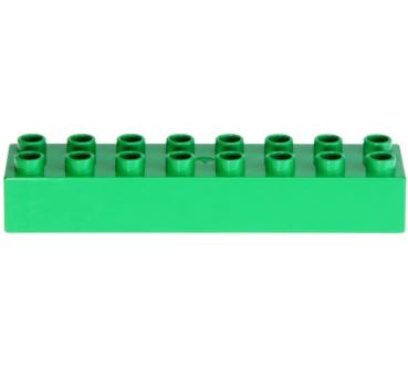 LEGO Duplo - Brick 2 x 8 4199 Green