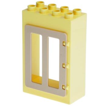 LEGO Duplo - Building Door 92094/65111 Bright Light Yellow/Tan