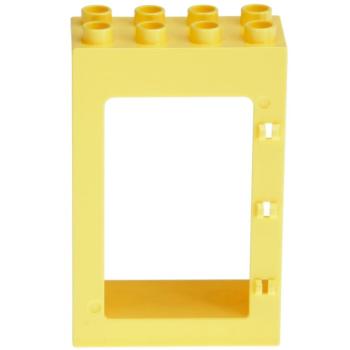 LEGO Duplo - Building Door Frame 92094 Bright Light Yellow