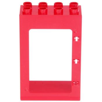 LEGO Duplo - Building Door Frame 92094 Red