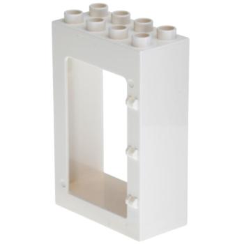 LEGO Duplo - Building Door Frame 92094 White