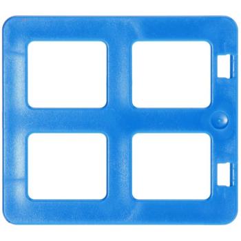 LEGO Duplo - Building Door / Window Pane 1 x 4 x 3 90265 Blau
