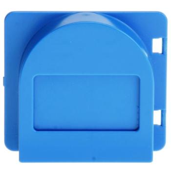 LEGO Duplo - Building Door / Window Pane 1 x 4 x 3 2230 / 2231 Blue Mailbox
