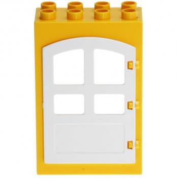 LEGO Duplo - Building Door 92094/31023 Yellow/White