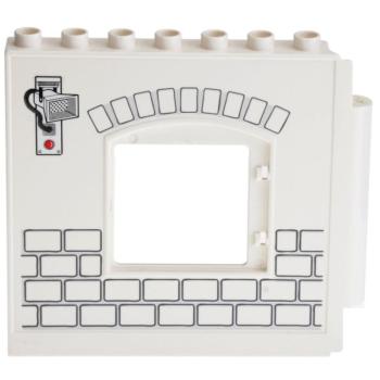 LEGO Duplo - Building Wall 1 x 8 x 6 51260pb01