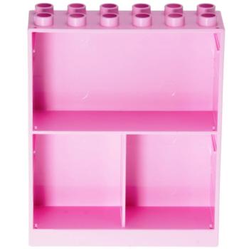 LEGO Duplo - Building Wall 2 x 6 x 6 6461 Bright Pink