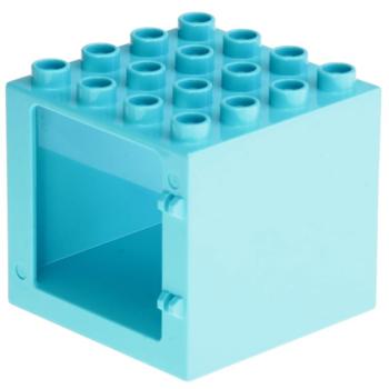 LEGO Duplo - Building Window Frame 18857 Medium Azure