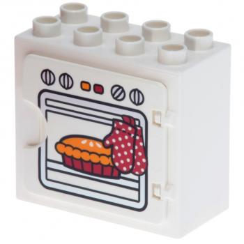LEGO Duplo - Building Window 61649/27382pb001 Oven