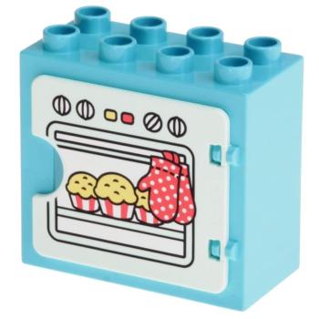 LEGO Duplo - Building Window 61649/27382pb005 Oven