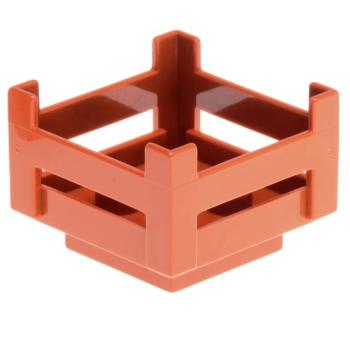 LEGO Duplo - Container Wooden-Style Crate 6446 Dark Orange