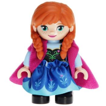 LEGO Duplo - Figure Disney Princess, Frozen, Anna 47394pb276/dupskirt16/53675