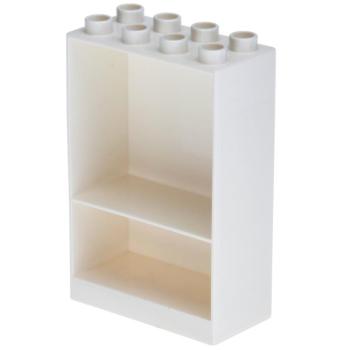 LEGO Duplo - Furniture Cabinet 2 x 4 x 5 27395 White
