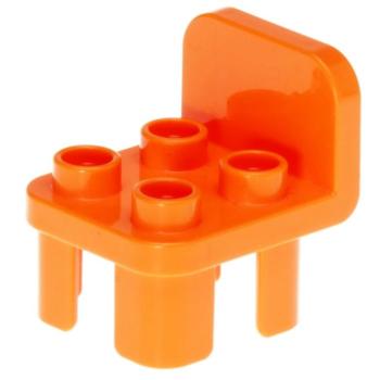 LEGO Duplo - Furniture Chair 12651 Orange