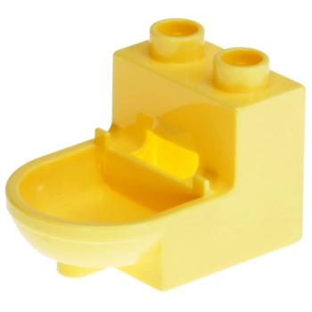 LEGO Duplo - Furniture Toilet 4911 Bright Light Yellow