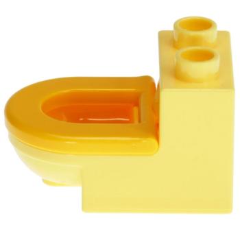 LEGO Duplo - Furniture Toilet with Seat 4911c01