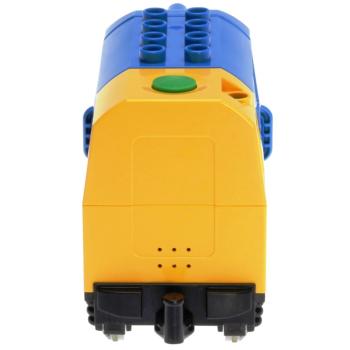 LEGO Duplo - Train Locomotive Train de voyageurs jaune/bleu