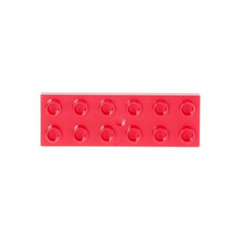 LEGO Duplo - Plate 2 x 6 98233 Red