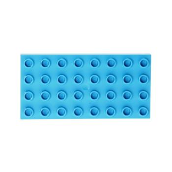 LEGO Duplo - Plate 4 x 8 4672 Dark Azure