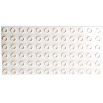 LEGO Duplo - Plate 6 x 12 4196 White