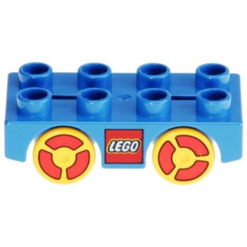 LEGO Duplo - Road Car Base 31202c06pb01 Blue