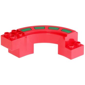 LEGO Duplo - Road Section, Curve 31205pb04