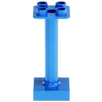LEGO Duplo - Support Column 2 x 2 x 4 Round 93353 Blue