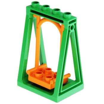 LEGO Duplo - Swing 6496/6514 Bright Green/Medium Orange