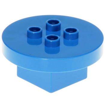LEGO Duplo - Furniture Table Round 4 x 4 x 1.5 31066 Blue