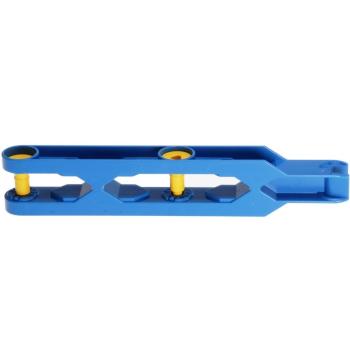 LEGO Duplo - Toolo Arm 2 x 11 with Triangular Set Screw End 6273c01 Blue