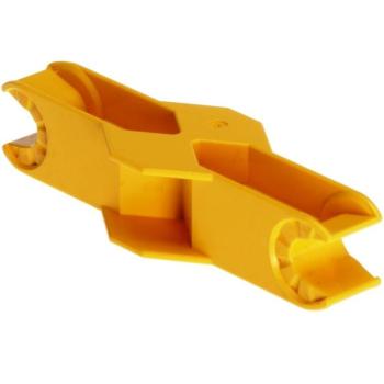 LEGO Duplo - Toolo Arm 2 x 6 with Clip at Both Ends Yellow 6277