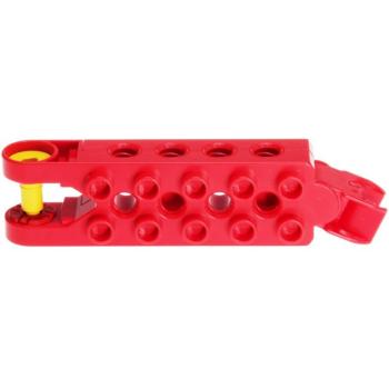 LEGO Duplo - Toolo Brick 2 x 5 6288c01 Red