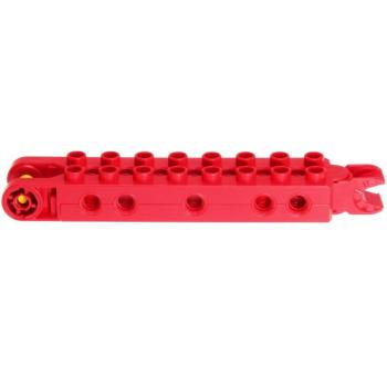 LEGO Duplo - Toolo Brick 2 x 8 bar102 Red