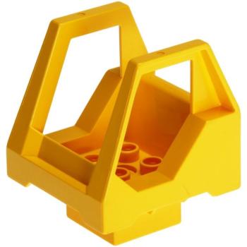 LEGO Duplo - Toolo Cabin Bottom 6293 Yellow