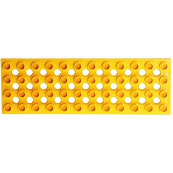 LEGO Duplo - Toolo Plate 4 x 12 6668 Yellow
