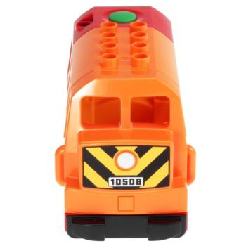 LEGO Duplo - Train Locomotive rouge/orange