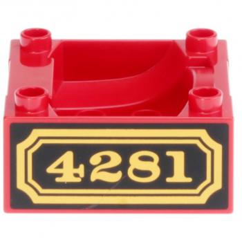 LEGO Duplo - Train Cab Lower Section 98456pb02