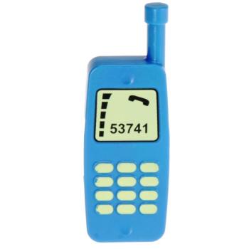 LEGO Duplo - Utensil Telephone, Mobile 51289pb01 Blue