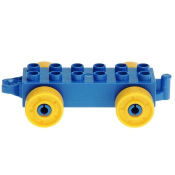 LEGO Duplo - Vehicle Car Base 2 x 6 11248c01 Blue