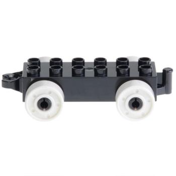 LEGO Duplo - Vehicle Car Base 2 x 6 11248c05 Black