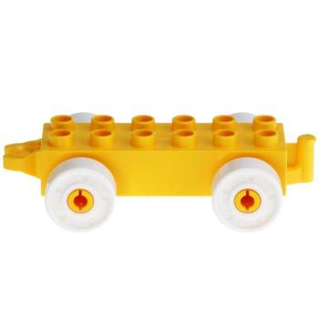 LEGO Duplo - Vehicle Car Base 2 x 6 11248c05 Yellow