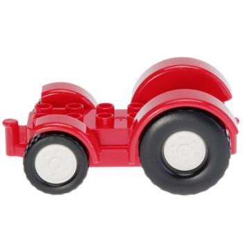 LEGO Duplo - Vehicle Car Base 2 x 6 15313c03 Red
