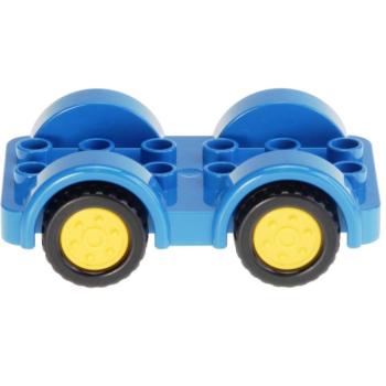 LEGO Duplo - Vehicle Car Base 2 x 6 11841c02 Blue