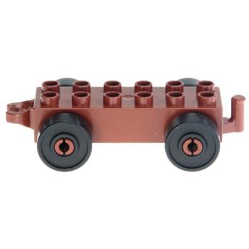 LEGO Duplo - Vehicle Car Base 2 x 6 2312c03 Reddish Brown