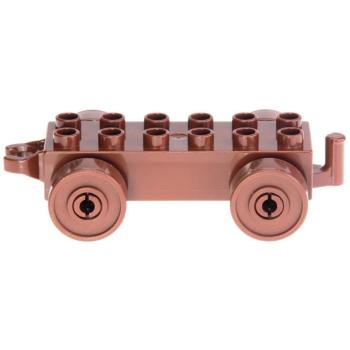 LEGO Duplo - Vehicle Car Base 2 x 6 2312c04 Brown
