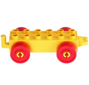 LEGO Duplo - Vehicle Car Base 2 x 6 2312c02 Yellow