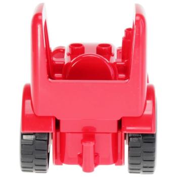 LEGO Duplo - Vehicle Tractor 15313c03/15581pb003 Red